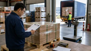 shipping from China to Canada importer and pallet handoff control
