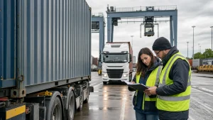 China to Germany cargo handoff with EU entry and final delivery documents