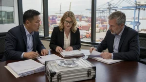 Customs bond review linking importer surety and customs entry records